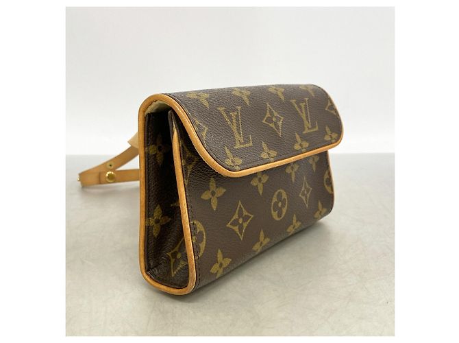 Louis Vuitton Monogram Pochette Florentine Fanny Pack Marrone - vista 2
