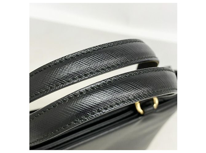 Borsa in pelle Salvatore Ferragamo Vara Nero - vista 10
