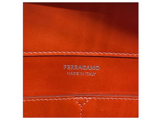Borsa in pelle Gancini Salvatore Ferragamo - vista 5