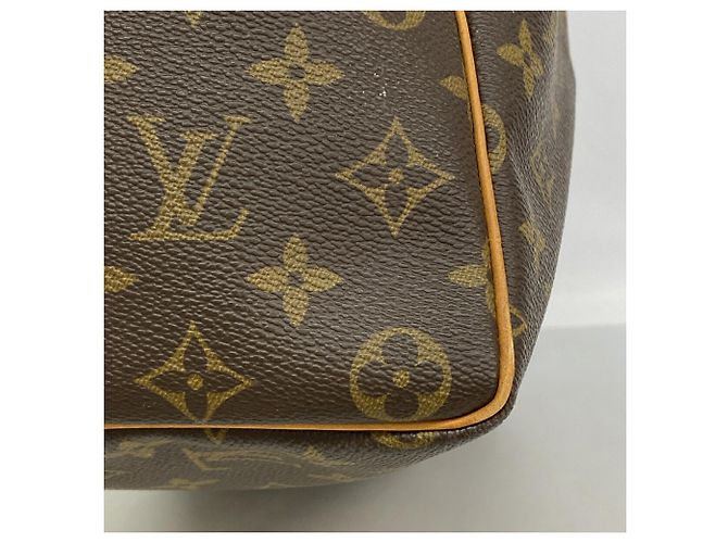 Borsa Boston Louis Vuitton Monogram Keepall 45 Marrone - vista 10
