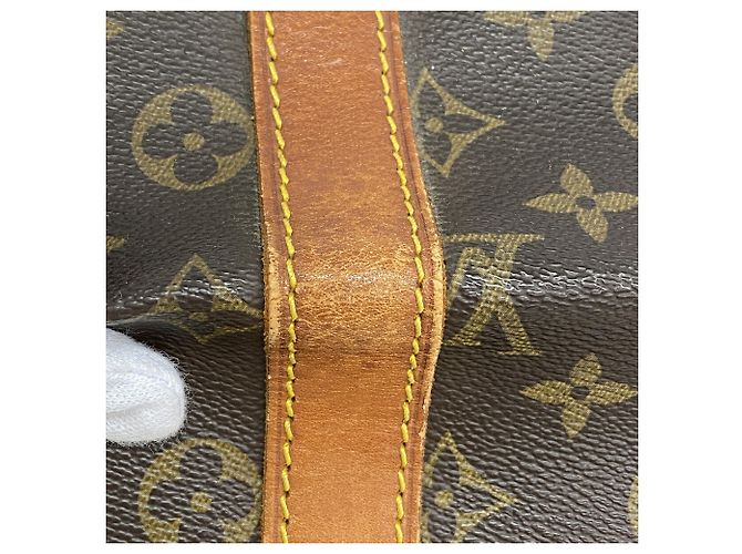Louis Vuitton Boston Monogram Keepall 45 Castaño - vista 7