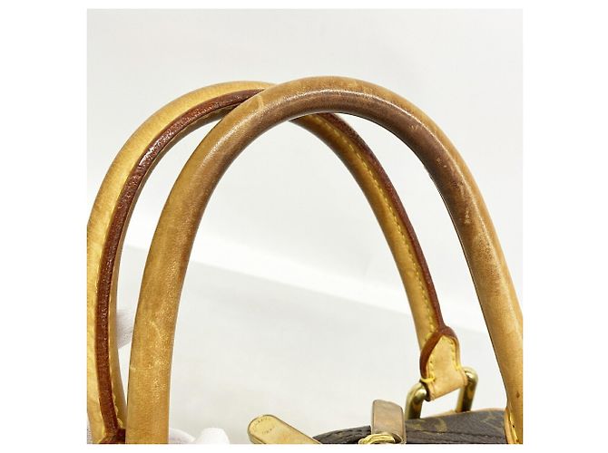 Bolso Louis Vuitton Monogram Manhattan PM Castaño - vista 7