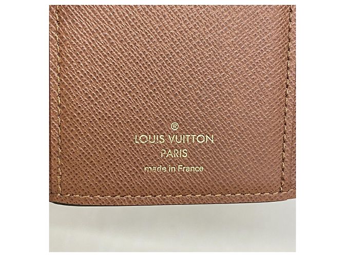 Louis Vuitton Tri-fold Geldbörse Braun - Ansicht 4