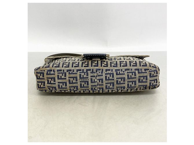 Borsa a secchiello Fendi Zucchino Mamma Blu navy - vista 3