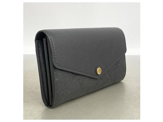 Louis Vuitton Monogram Empreinte Portefeuille Sarah Long Wallet Schwarz - Ansicht 2