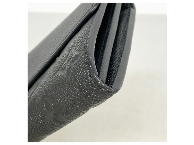 Louis Vuitton Monogram Empreinte Portefeuille Sarah Long Wallet Schwarz - Ansicht 5