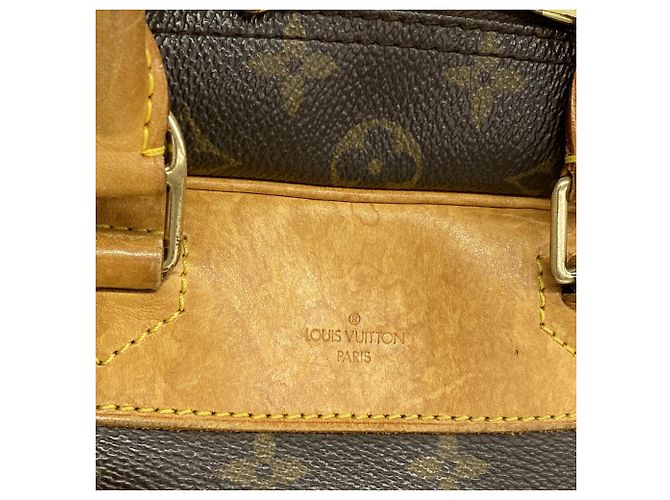 Louis Vuitton Monogram Deauville Handtasche Braun - Ansicht 10