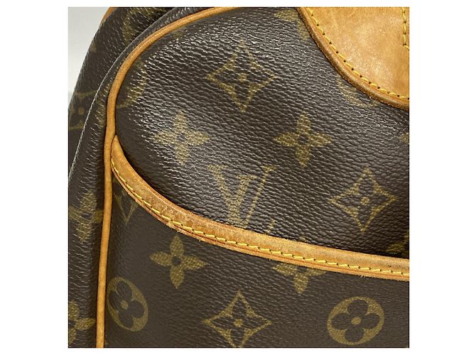 Louis Vuitton Monogram Deauville Handtasche Braun - Ansicht 11