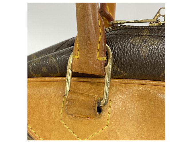Louis Vuitton Monogram Deauville Handtasche Braun - Ansicht 9