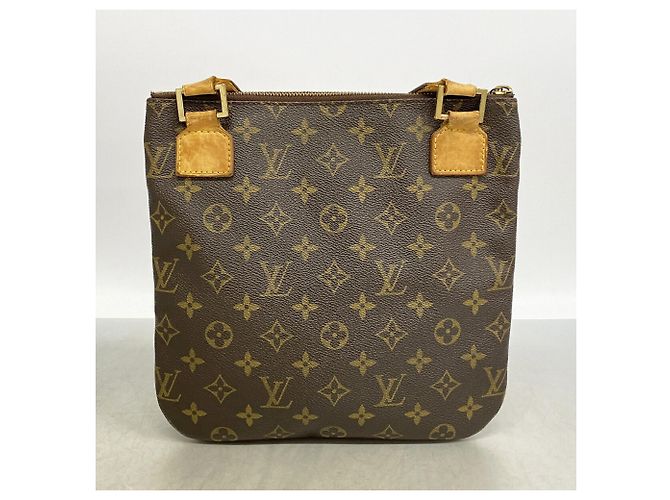 Bolsa de Ombro Louis Vuitton Monogram Pochette Bosphore Marrom - Ansicht 11