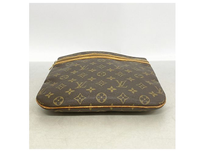Bolsa de Ombro Louis Vuitton Monogram Pochette Bosphore Marrom - Ansicht 3