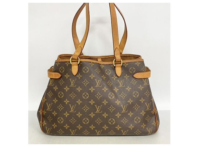 Sac cabas horizontal Louis Vuitton Monogram Batignolles Marron - vue 12