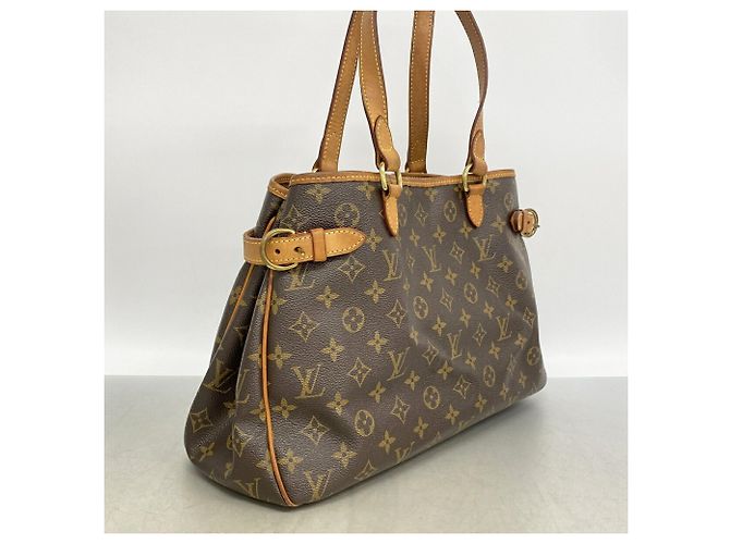 Sac cabas horizontal Louis Vuitton Monogram Batignolles Marron - vue 2