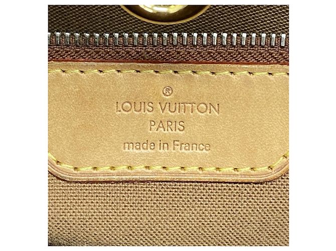 Sac cabas horizontal Louis Vuitton Monogram Batignolles Marron - vue 5