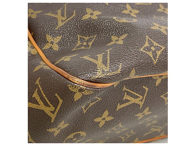Sac cabas horizontal Louis Vuitton Monogram Batignolles Marron - vue 6