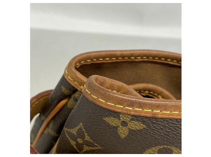 Sac cabas horizontal Louis Vuitton Monogram Batignolles Marron - vue 7
