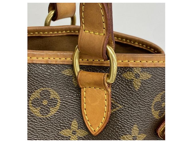 Sac cabas horizontal Louis Vuitton Monogram Batignolles Marron - vue 9
