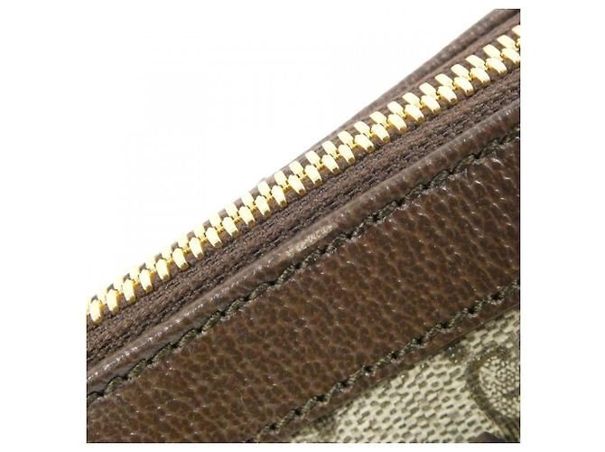 Borsa Gucci Ophidia Marrone Beige - vista 5