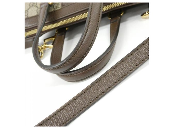 Borsa Gucci Ophidia Marrone Beige - vista 7