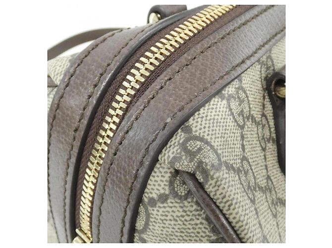 Borsa Gucci Ophidia Beige Marrone scuro - vista 5