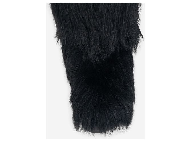 Botas de nieve de piel Prada AW99 Apres Ski Negro - vista 7