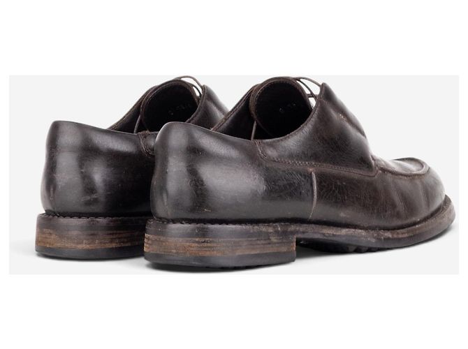 Scarpe Derby Split Toe Prada AW99 Marrone - vista 2