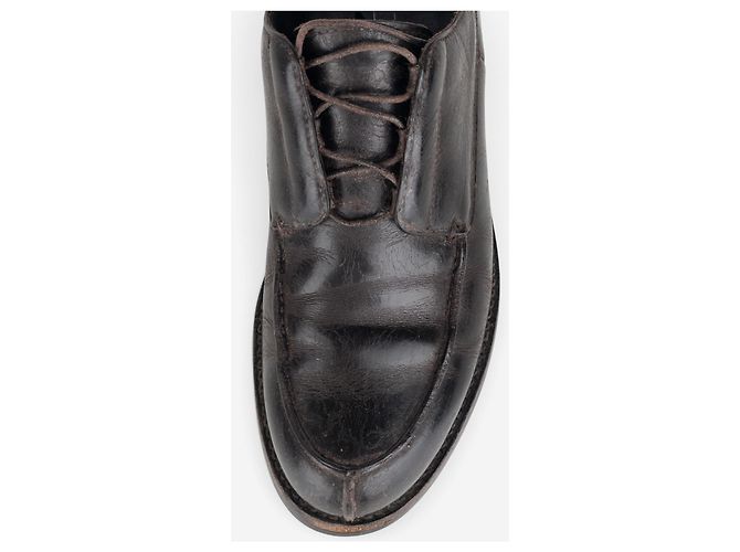 Scarpe Derby Split Toe Prada AW99 Marrone - vista 7