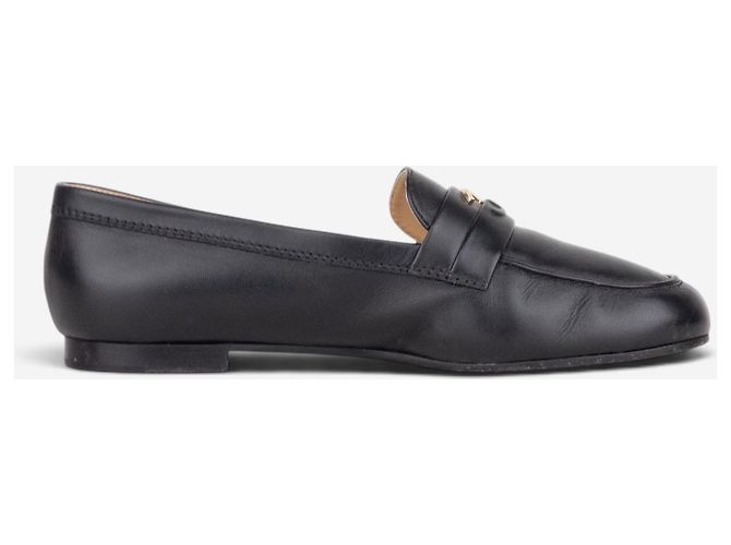 Mocassini Penny Loafers Chanel CC Logo Nero - vista 5