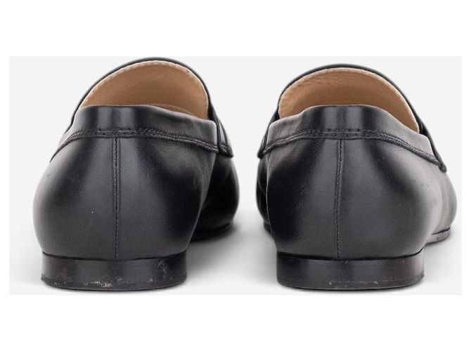 Mocassini Penny Loafers Chanel CC Logo Nero - vista 7