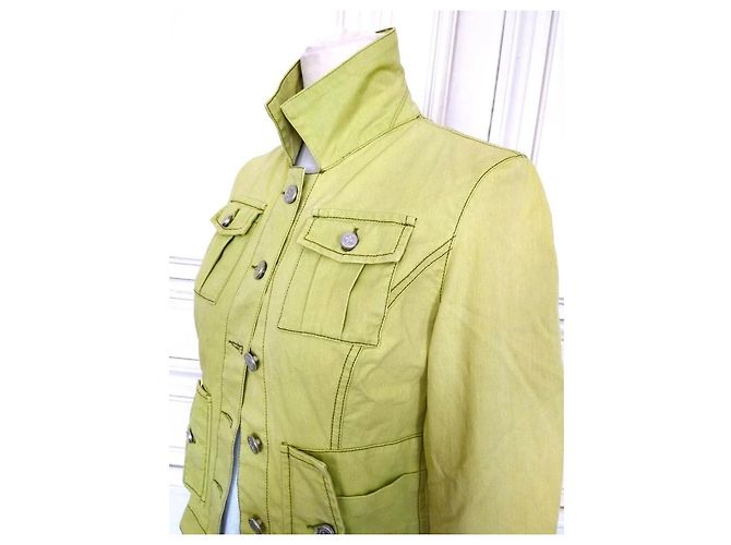 Autre Marque Jean Charles De Castelbajac Chaqueta Light Verde Anís - vista 18