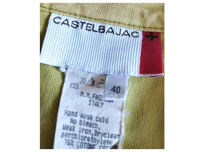 Autre Marque Jean Charles De Castelbajac Chaqueta Light Verde Anís - vista 8