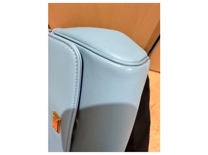 Borsa Dolce & Gabbana My Sicily in pelle azzurra Blu - vista 10