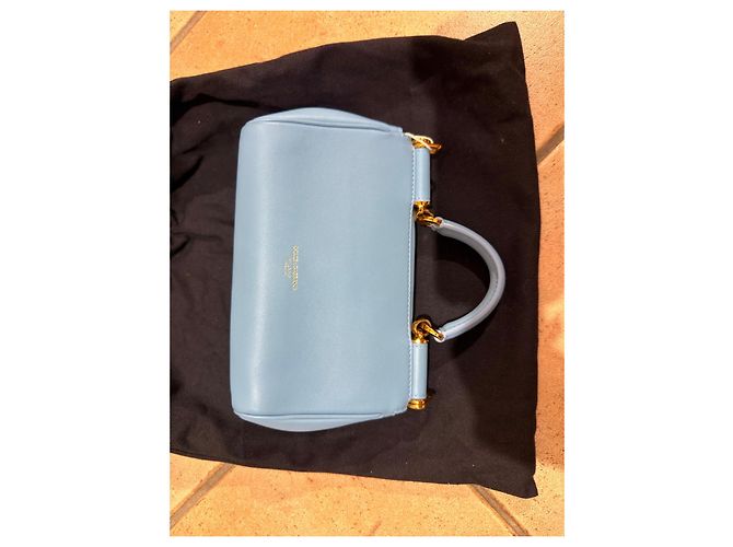 Borsa Dolce & Gabbana My Sicily in pelle azzurra Blu - vista 3