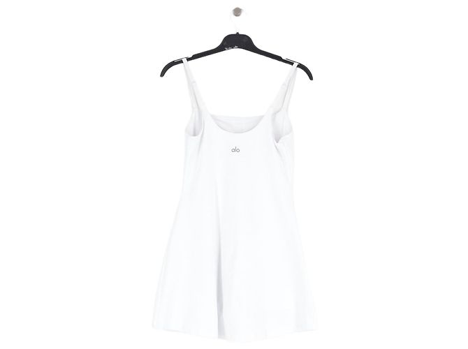 Autre Marque Kurzes weißes Kleid ALO - Ansicht 4