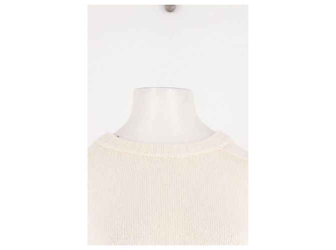 Autre Marque Jersey GANT de cachemira blanco - vista 2