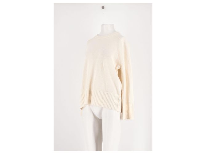 Autre Marque Jersey GANT de cachemira blanco - vista 4