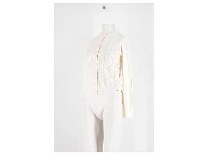 Colete de corte reto branco Calvin Klein - vista 4