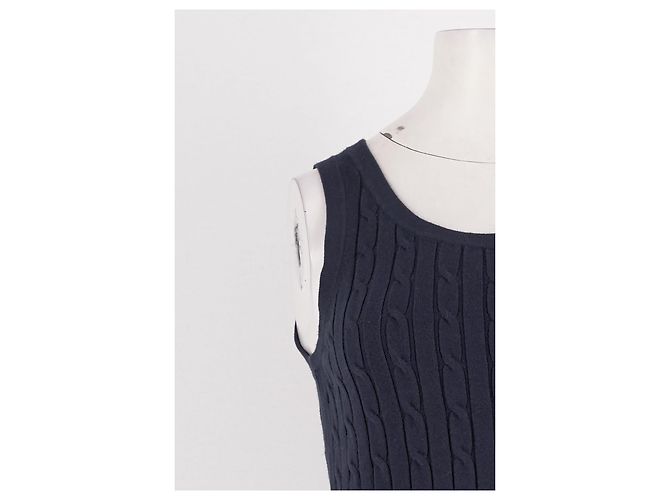 Autre Marque Top in cotone blu navy GANT - vista 3
