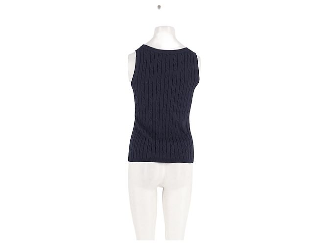 Autre Marque Top in cotone blu navy GANT - vista 6