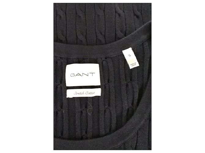 Autre Marque Top in cotone blu navy GANT - vista 7