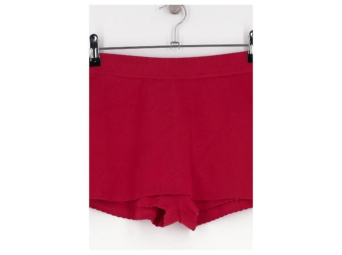 Autre Marque NANA JACQUELINE Rote gerade Shorts - Ansicht 2