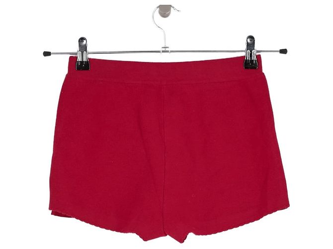 Autre Marque NANA JACQUELINE Rote gerade Shorts - Ansicht 4