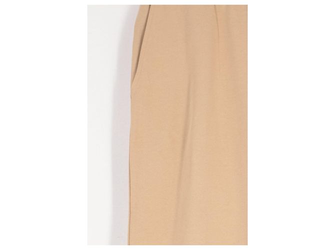 Autre Marque Pantalones de jogging ADANOLA de algodón beige - vista 3