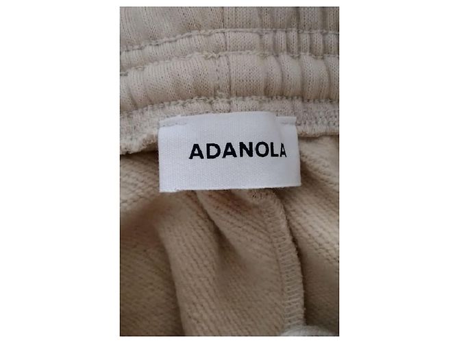Autre Marque Pantalones de jogging ADANOLA de algodón beige - vista 5