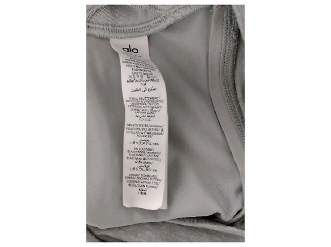 Autre Marque Top ajustado gris ALO - vista 8