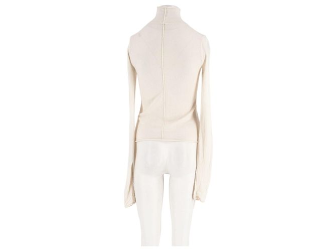 Autre Marque Pull en cachemire blanc SKIMS - vue 6