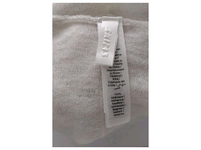 Autre Marque Pull en cachemire blanc SKIMS - vue 7