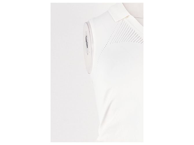 Top reto branco Lacoste - vista 3