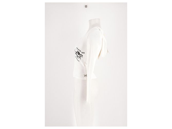 Autre Marque Pull en coton blanc GLOWNY - vue 5
