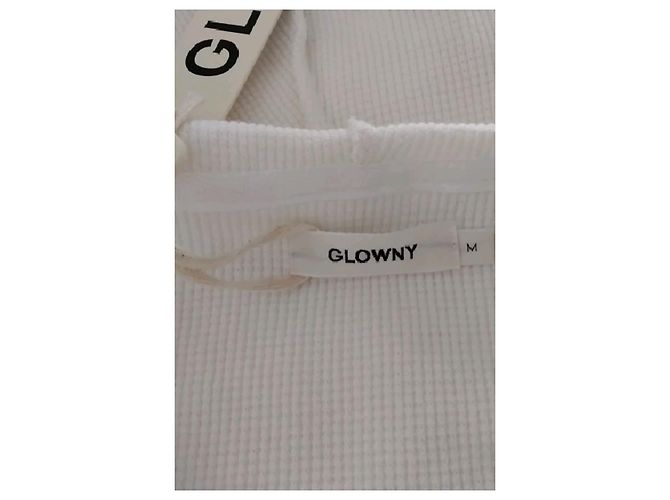 Autre Marque Pull en coton blanc GLOWNY - vue 7